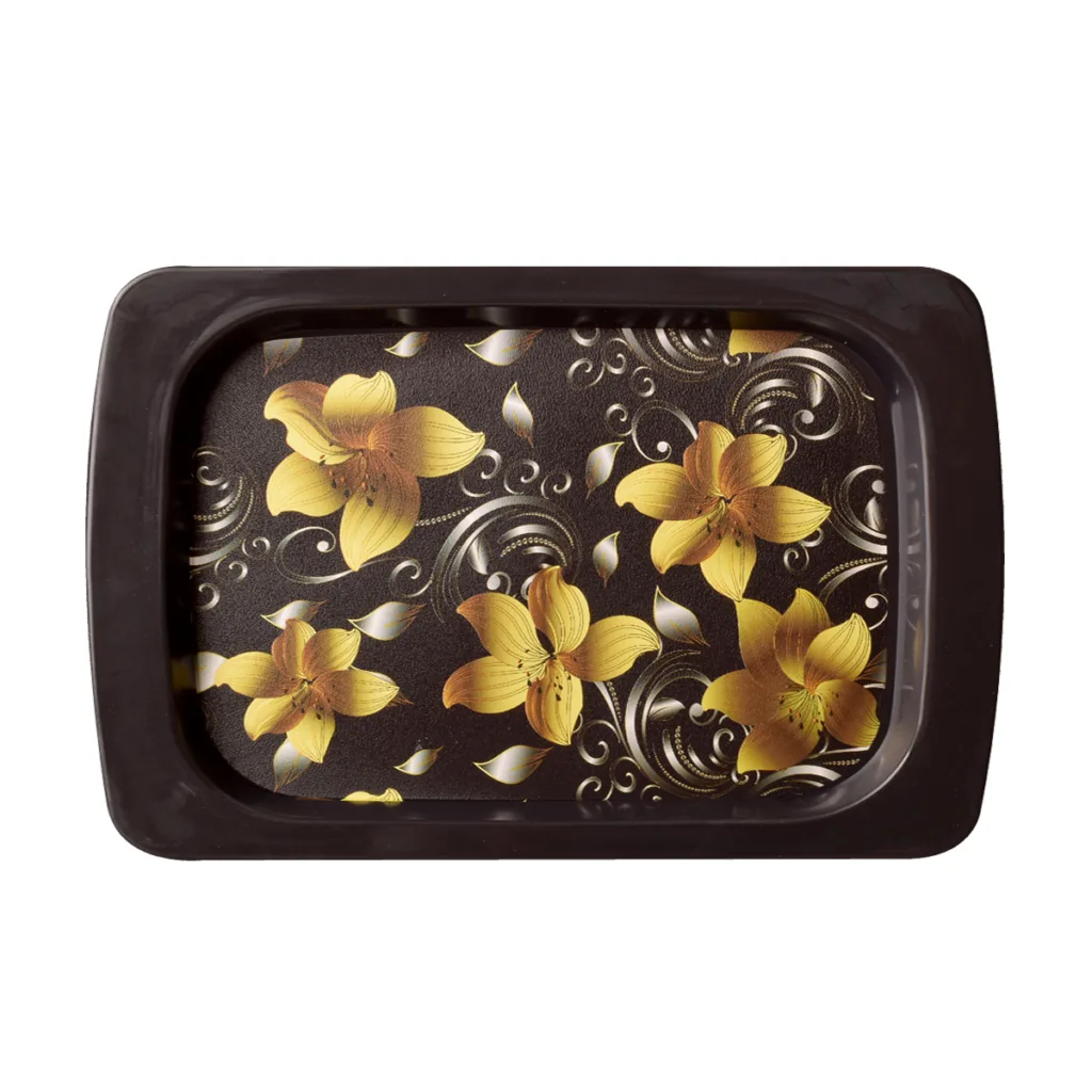 سینی مهروز مدل E-2004-70 طرح گل