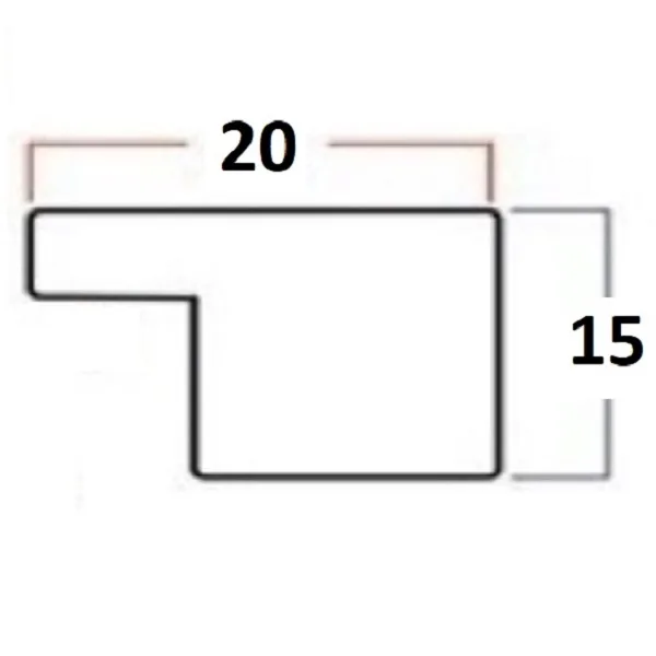 قاب عکس بکلیت مدل دیواری 20x20-1022