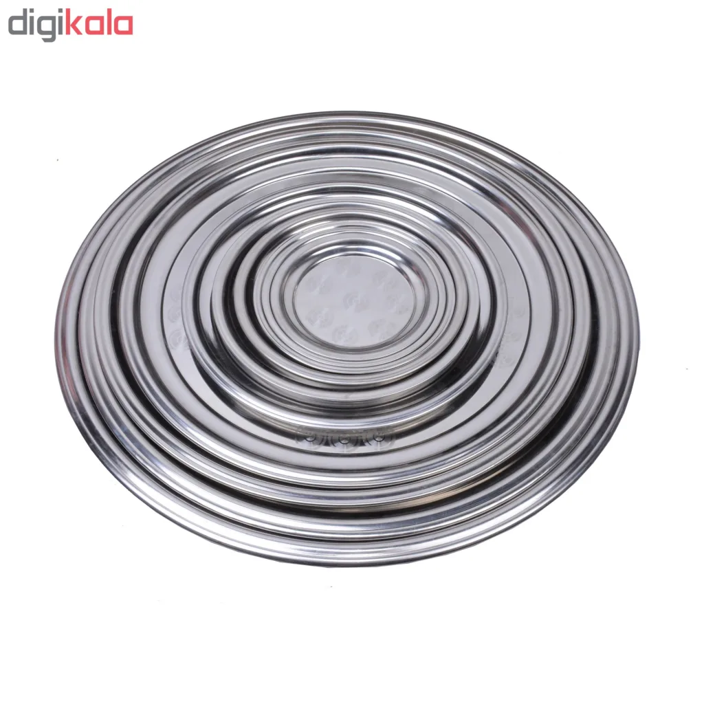 سینی استیل مدل M1100 برکان با قطر ۶۰ سانتی
