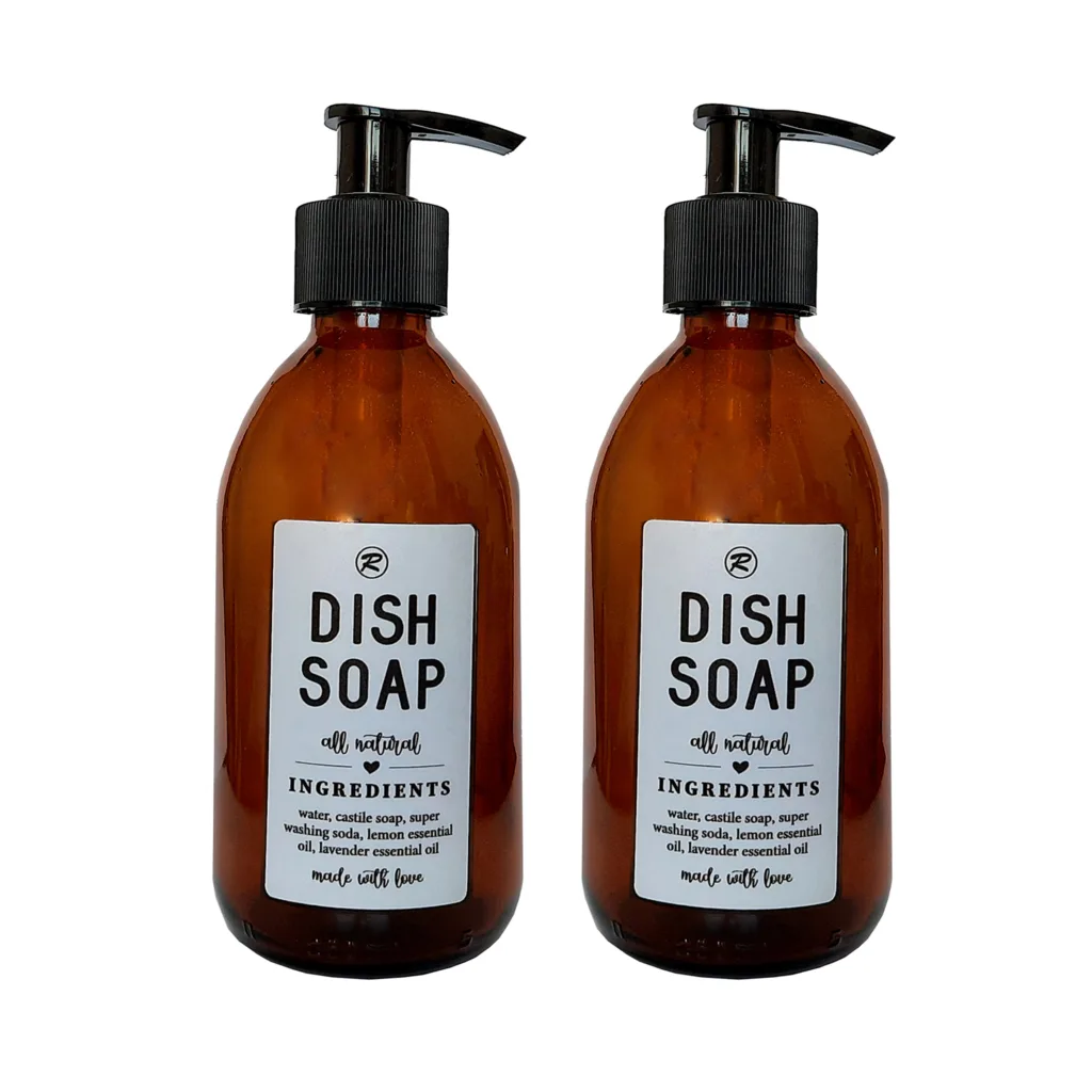 پمپ مایع ظرفشویی مدل  DOUBLE DISH SOAP مجموعه دو عددی