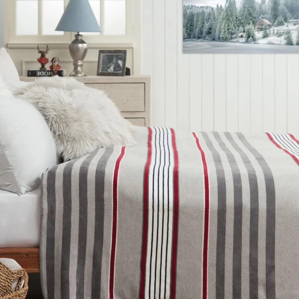 پتو مادام کوکو مدل Striped سایز 220×200 سانتی متر
