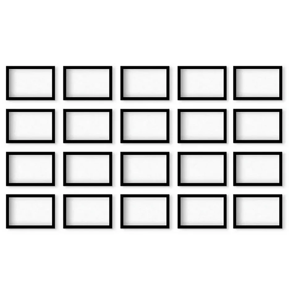 قاب عکس بکلیت مدل 15×20-215 مجموعه 20 عددی