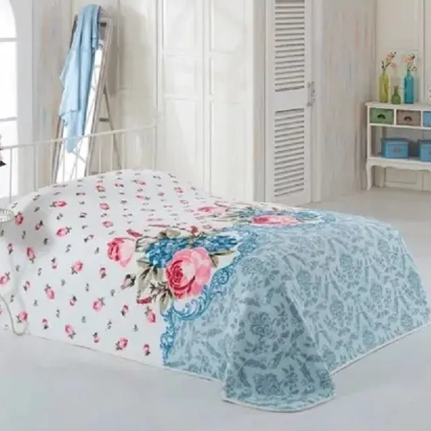 پتو 2 نفر کریستال مدل Moon Light سایز 240×200 سانتی‌متر