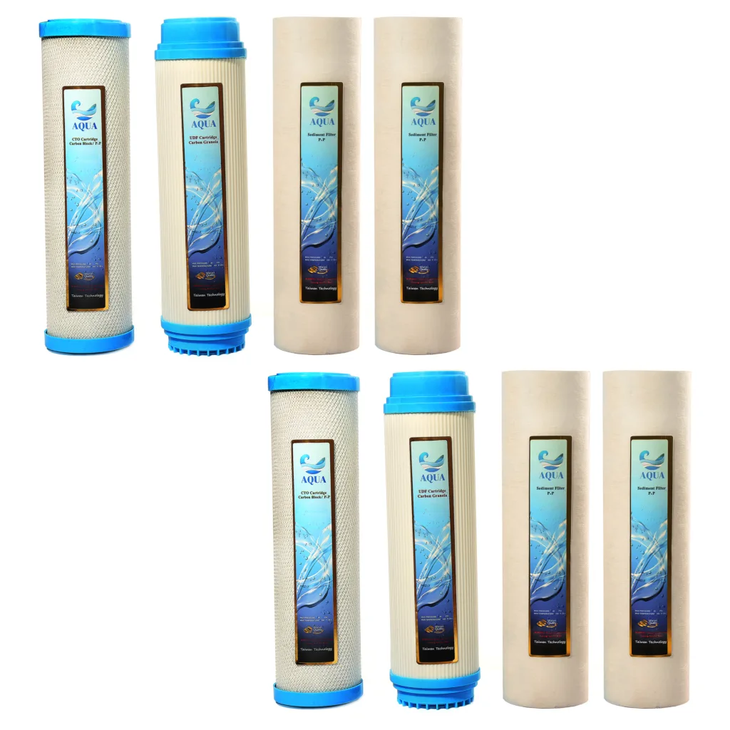 فیلتر دستگاه تصفیه آب آکوا مدل AQUA-F8s مجموعه 8 عددی