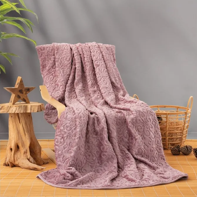 پتو کاتن باکس مدل Gul Kurusu سایز 220×240 سانتی متر