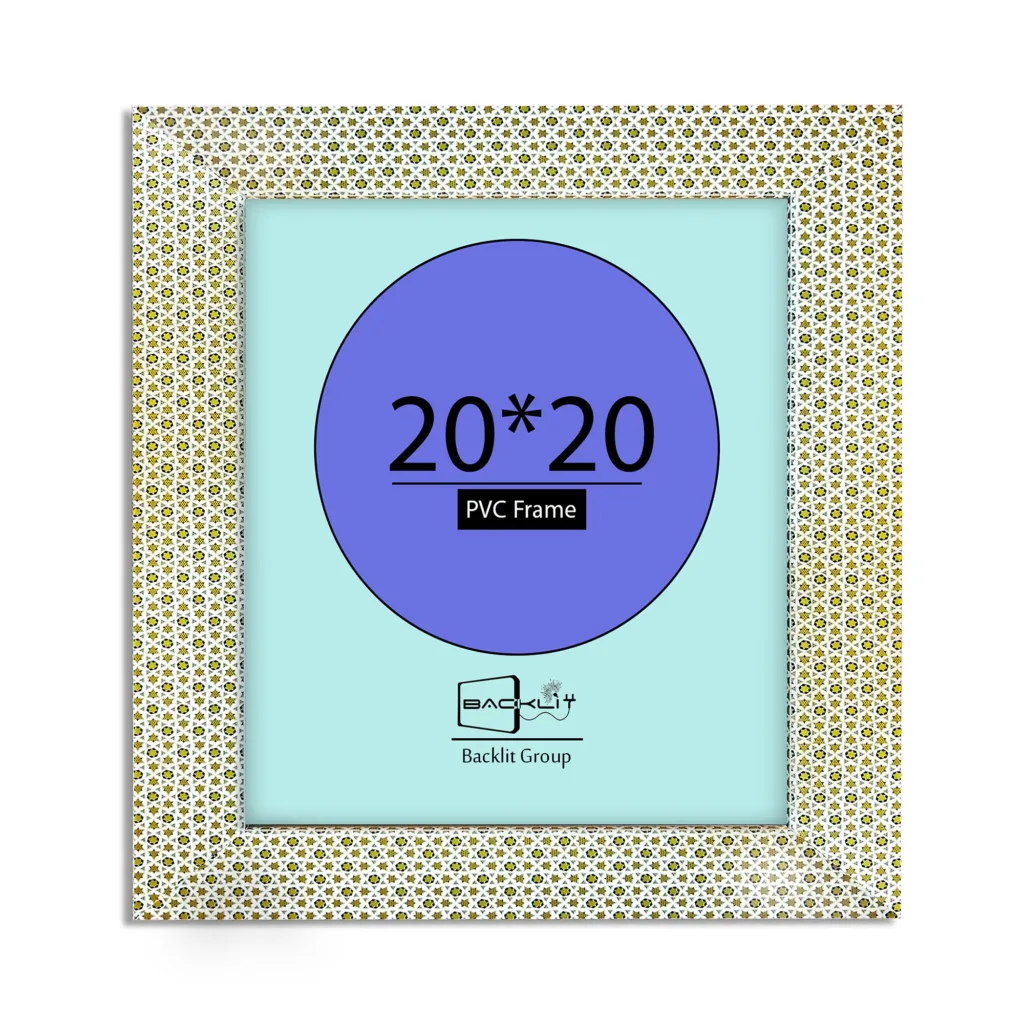 قاب عکس بکلیت مدل خاتم رومیزی 20×20-4CM