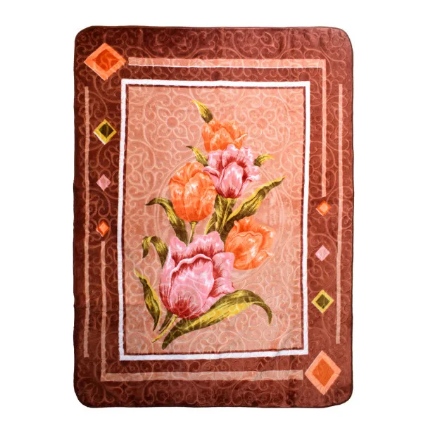 پتو گلبافت مدل گل برتر سایز 220×240 سانتی متر