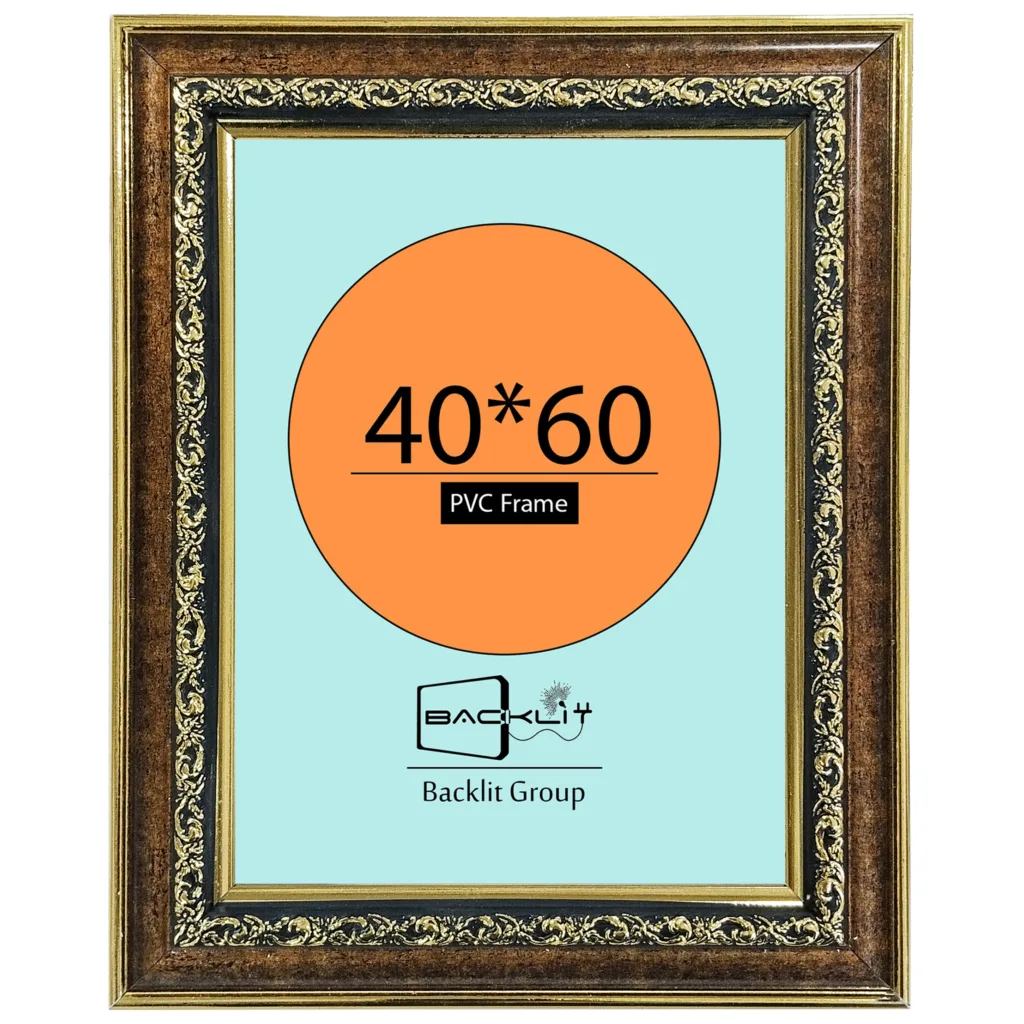 قاب عکس بکلیت مدل گلدار دیواری سایز 60×40 سانتی متر
