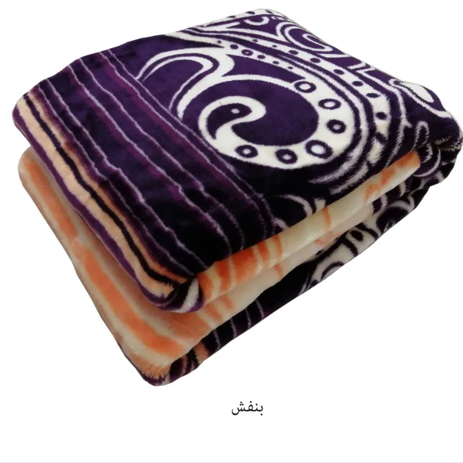 پتو 1 نفر گلبافت کد 520 سایز 220x160 سانتی‌متر