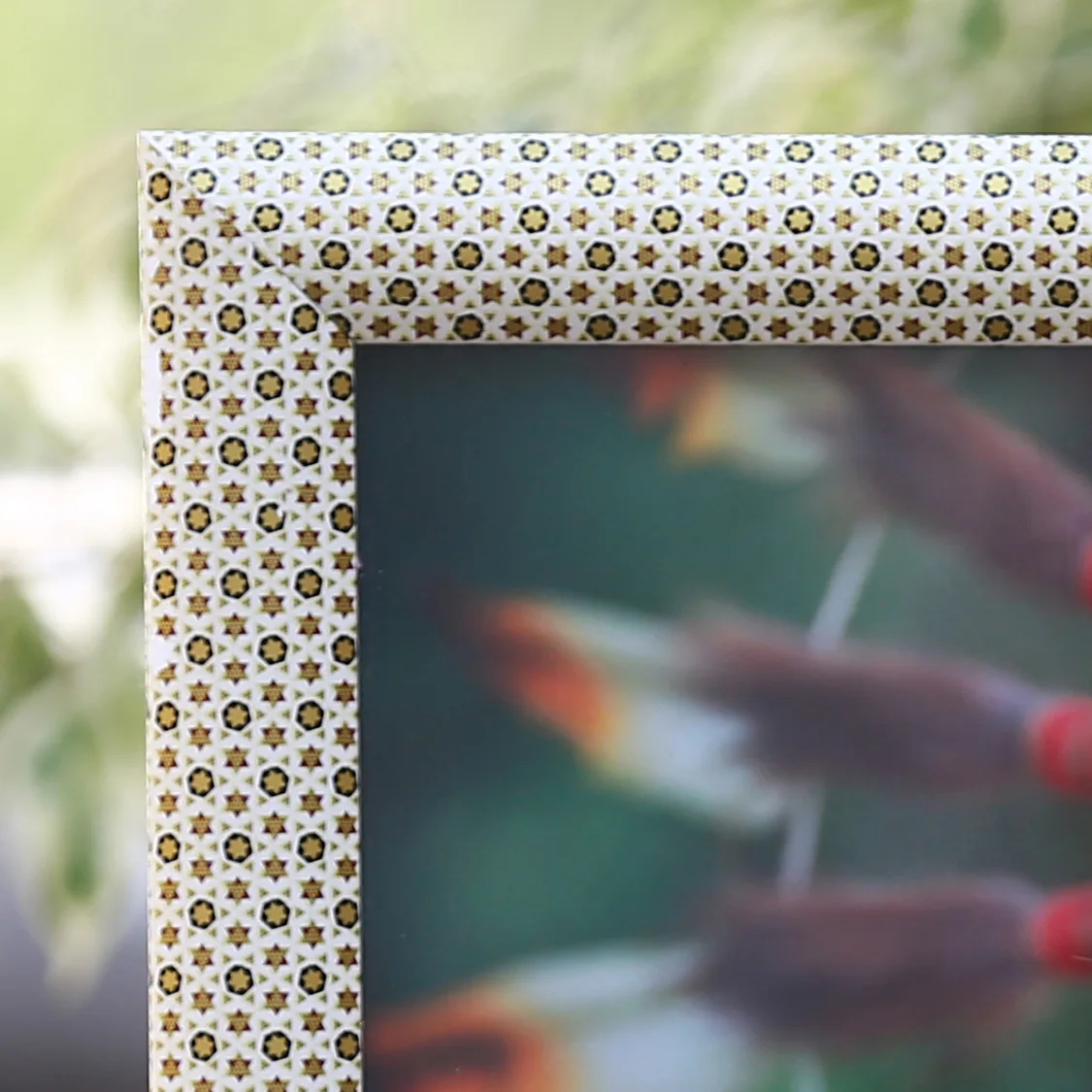 قاب عکس بکلیت مدل دیواری خاتم A5-16x21-3cm