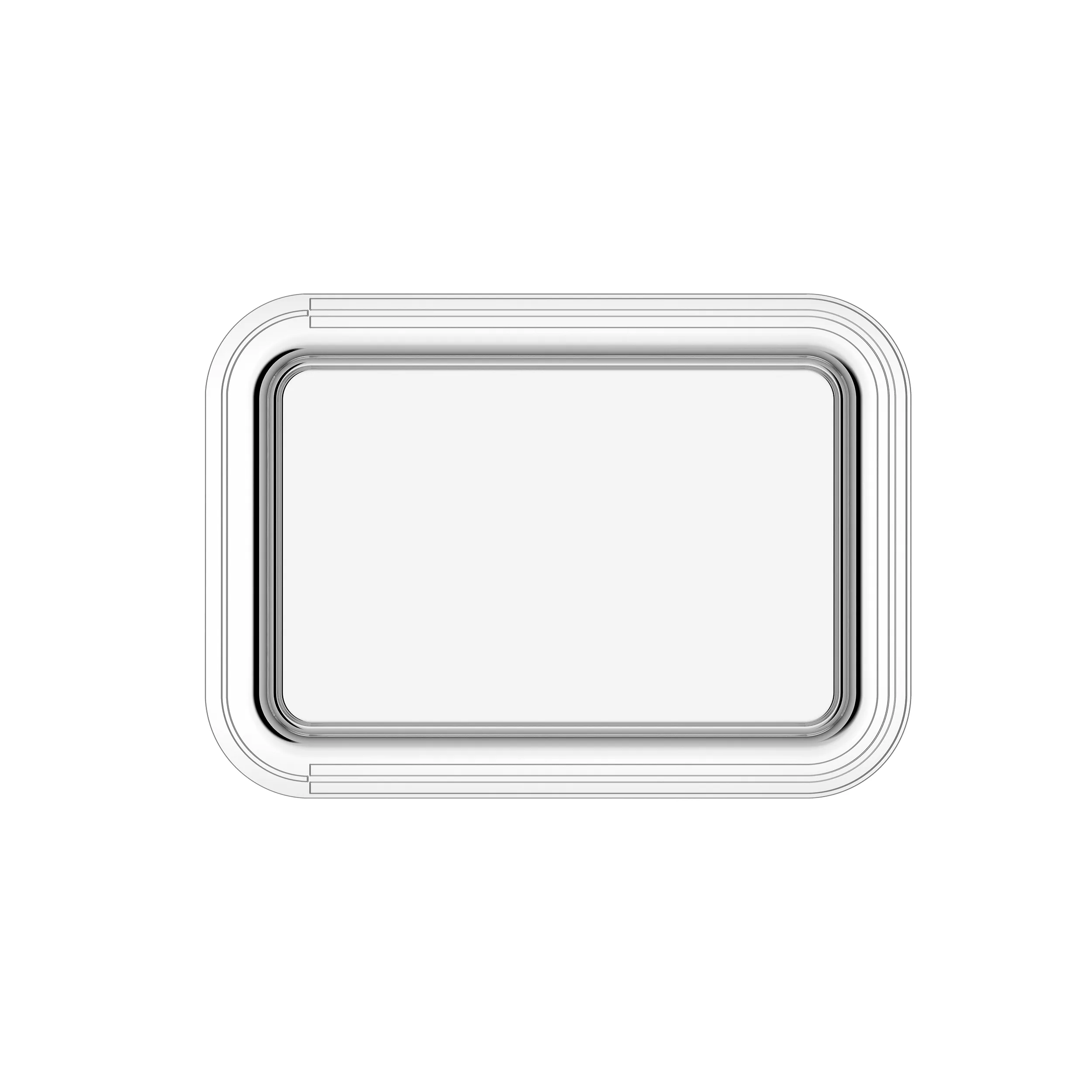 سینی پارس استیل مدل مستطیل