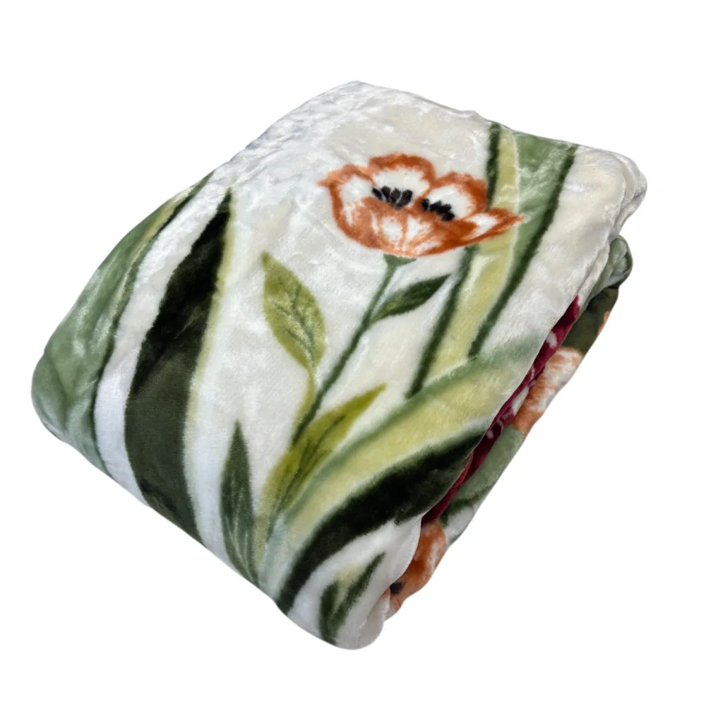 پتو 1 نفر نرمینه بافت مدل اکرولیک ۵۰۰۴ سایز 160×220 سانتی‌متر