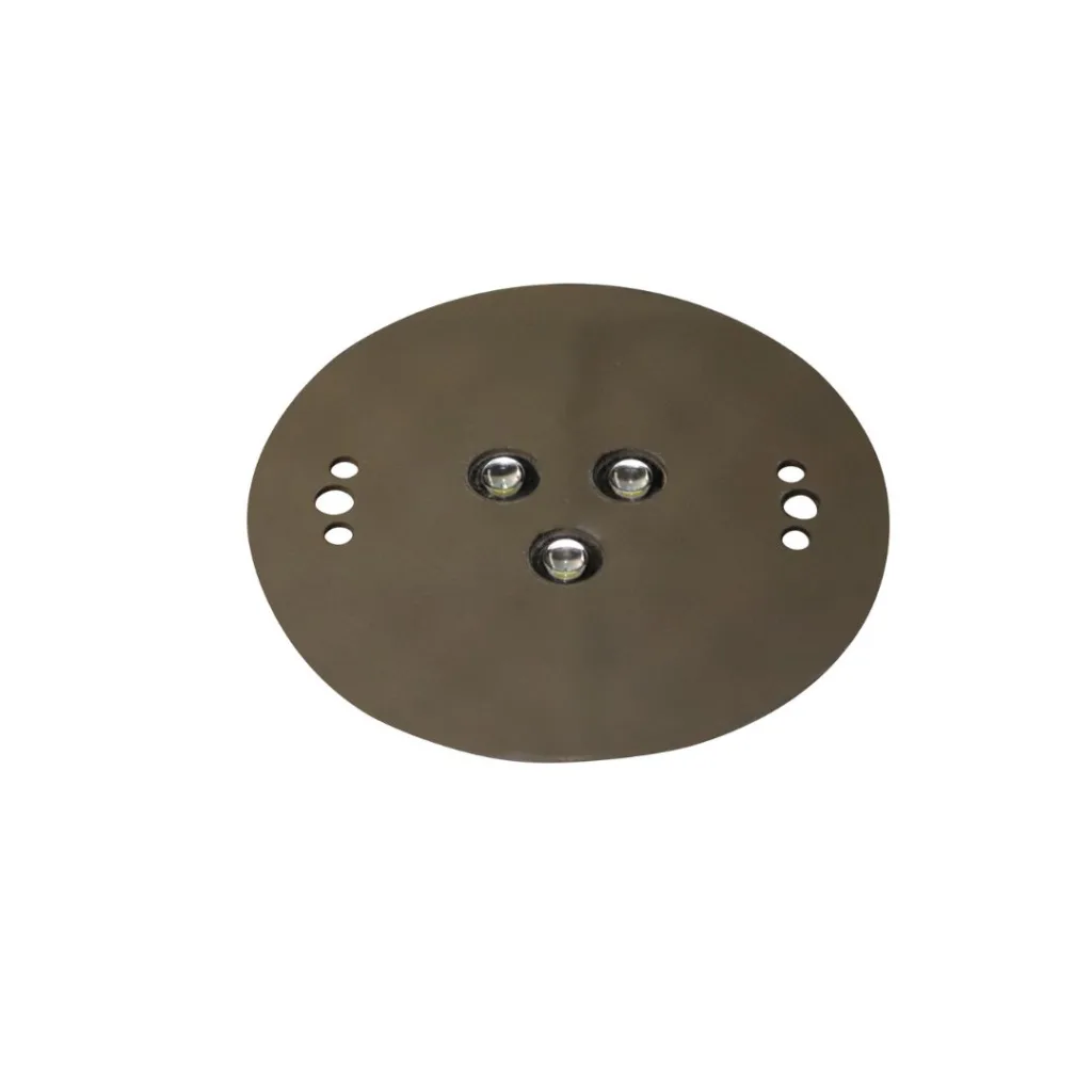 چراغ استخری 9 وات لدمن مدل توکار استیل فولکالر کد 9TONF