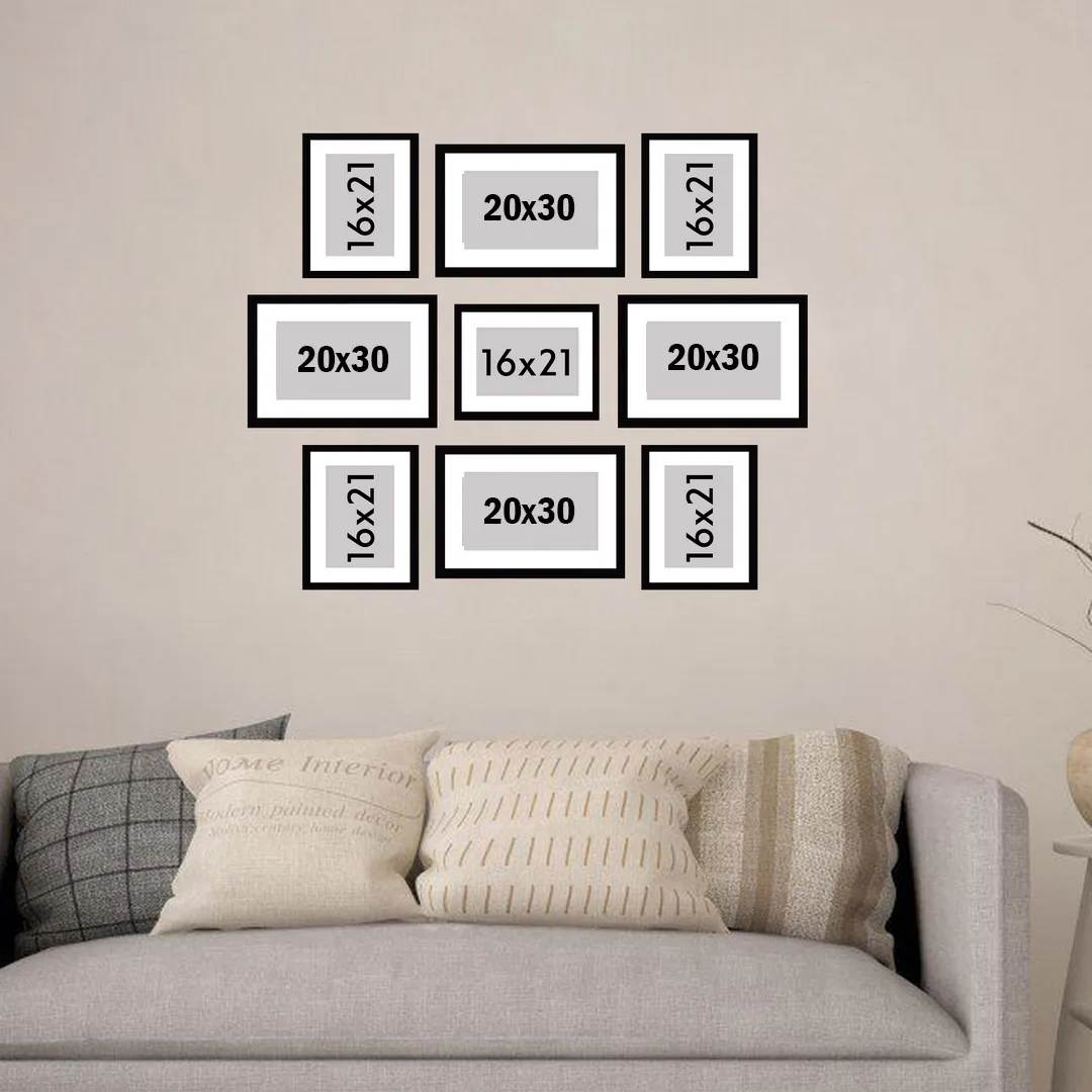 قاب عکس بکلیت مدل پاسپارتو 215-67 مجموعه 9 عددی