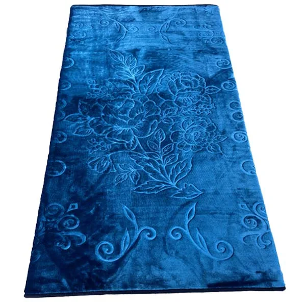پتو 1 نفر نساجی لاله مهرگان مدل  الوان طرح گُل سایز 210x160x2 سانتی‌متر