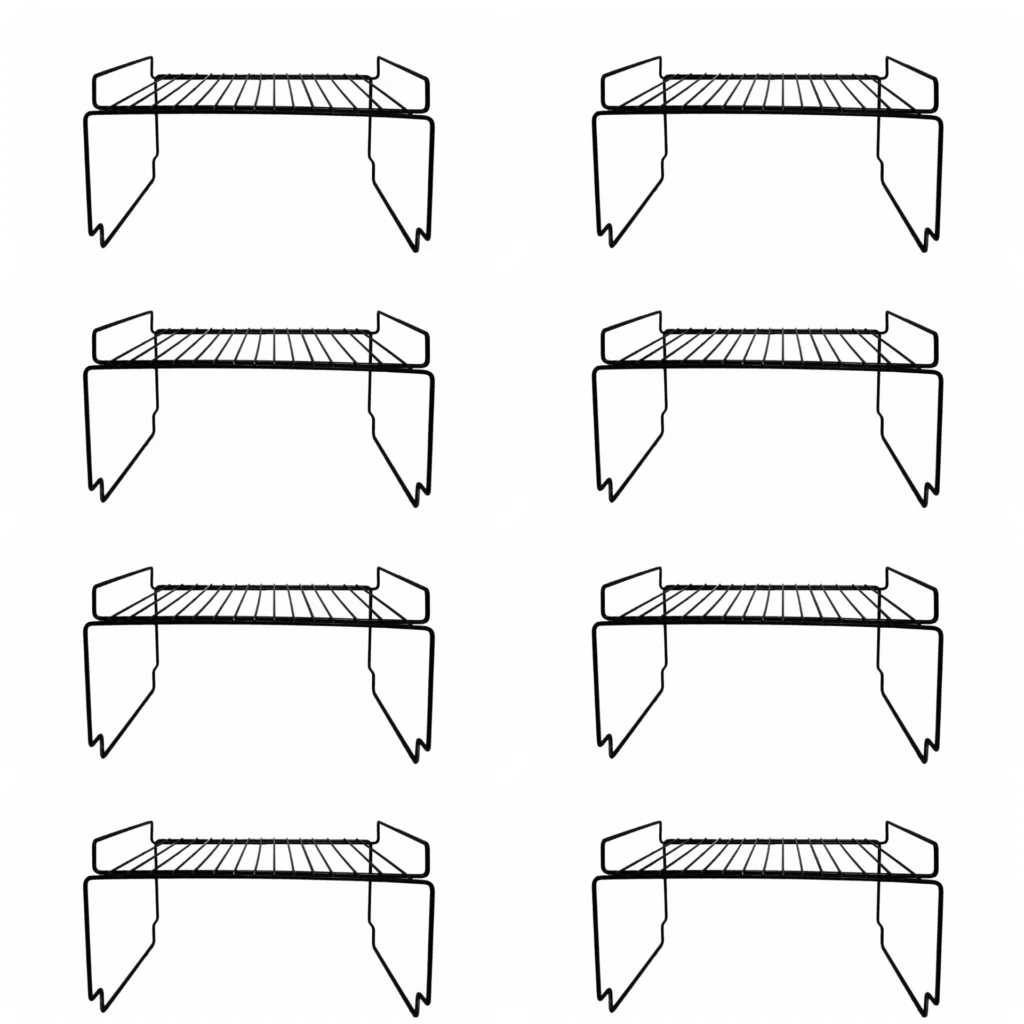 نظم دهنده کابینت مدل راف طبقه ای بسته 8 عددی