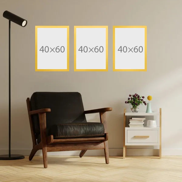 قاب عکس بکلیت مدل 40×60-215T مجموعه سه عددی