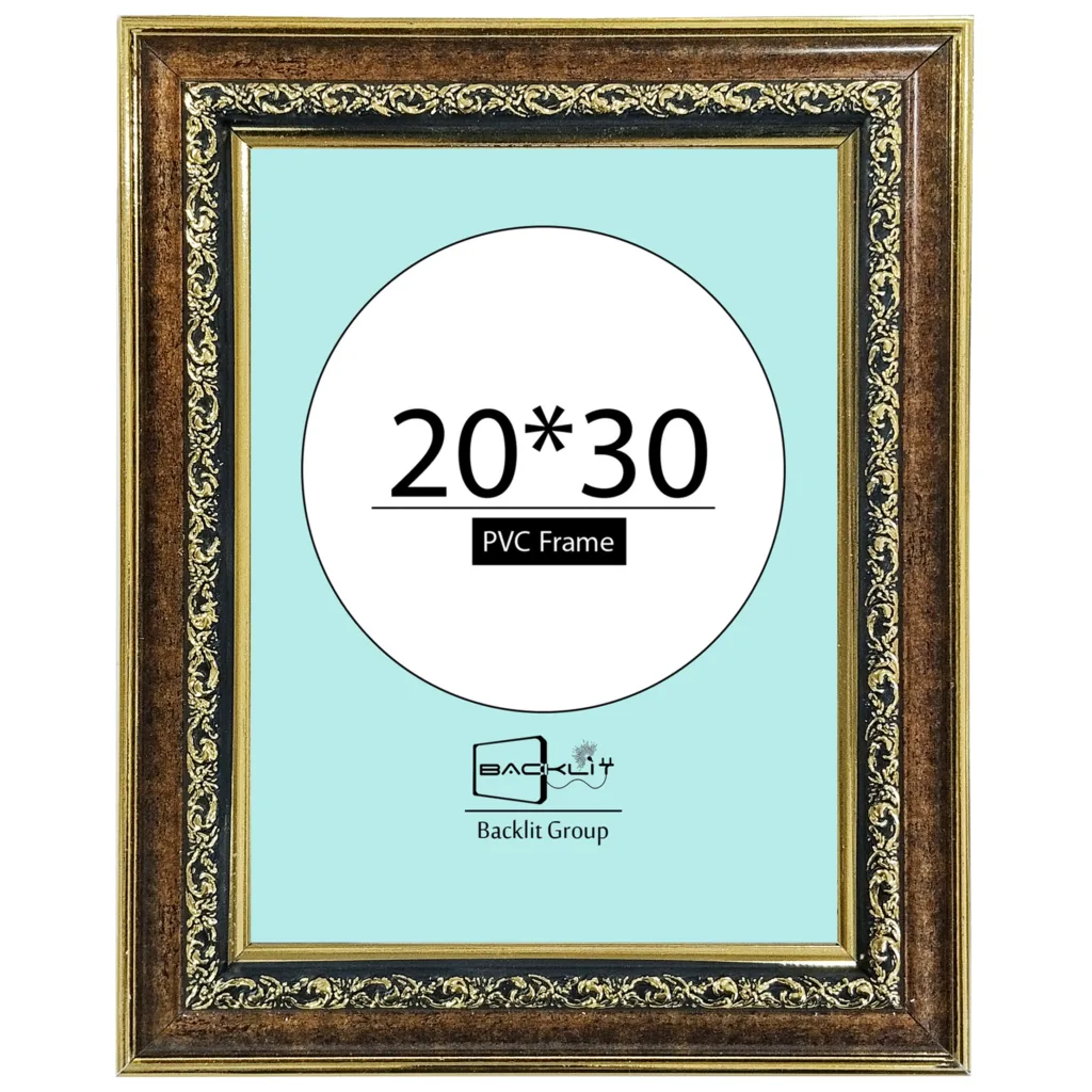 قاب عکس بکلیت مدل گلدار دیواری سایز 30×20 سانتی متر
