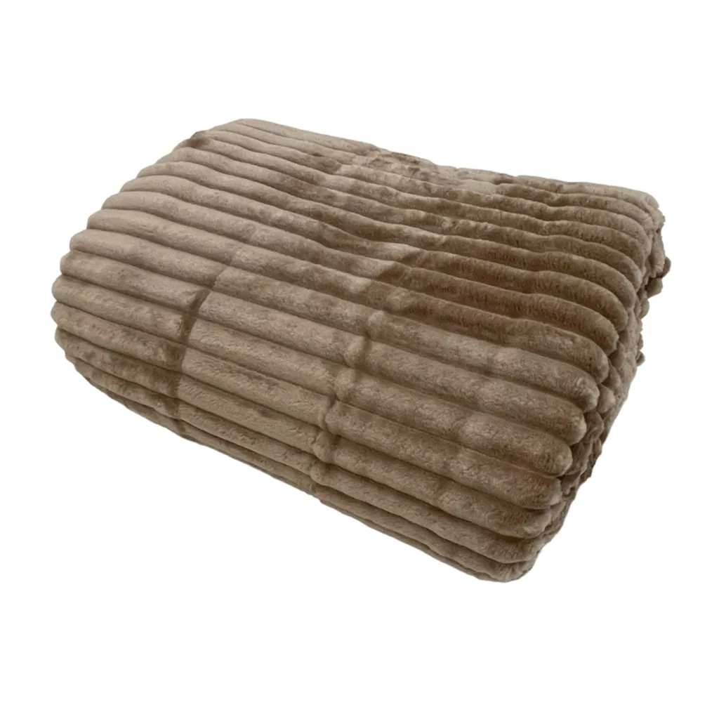 پتو مسافرتی مدل پلیسه دونفره سایز 200×220سانتی متر