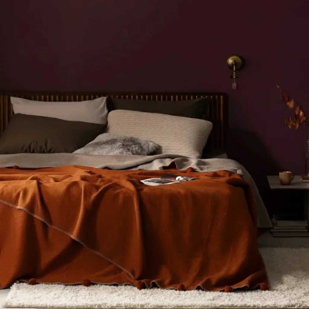 پتو 2 نفر مادام کوکو مدل Foche Tile-Mink سایز 220×200 سانتی‌متر