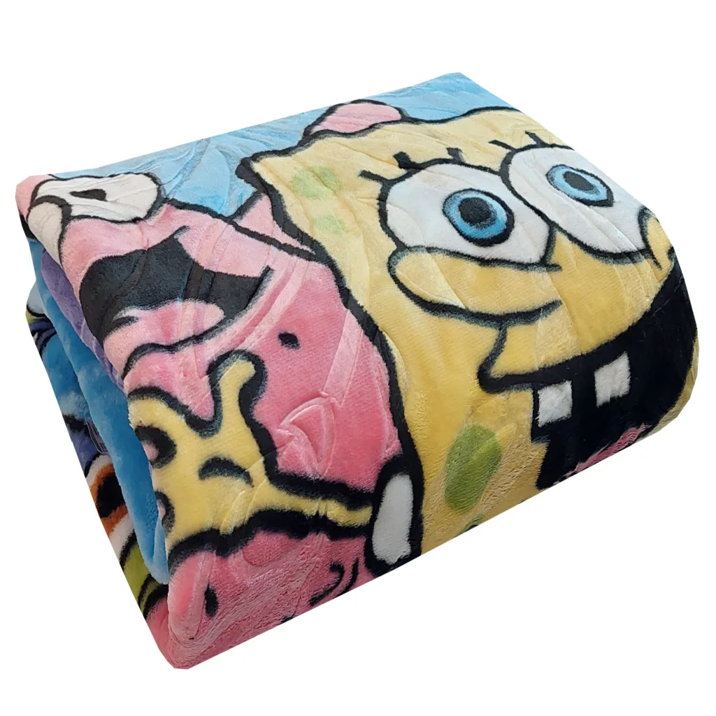 پتو نرمینه بافت مدل نرمین طرح عروسکی کد 04 سایز 160×220 سانتی متر