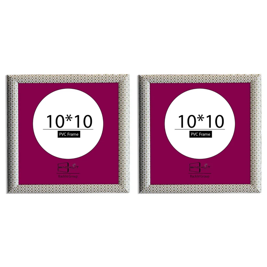 قاب عکس بکلیت مدل خاتم 10×10-3cm مجموعه 2 عددی