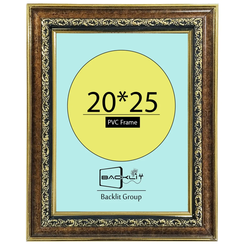 قاب عکس بکلیت مدل گلدار دیواری سایز 25×20 سانتی متر