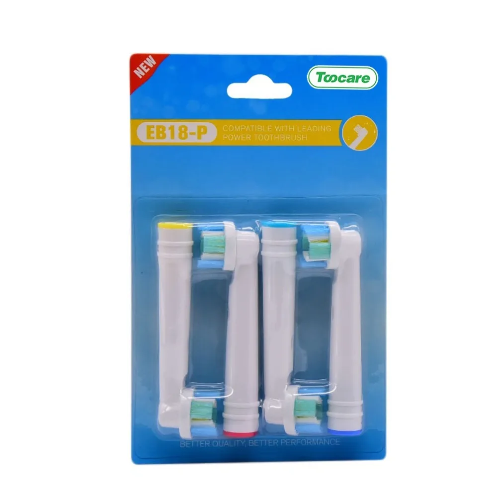 سری یدک مسواک برقی تیکر مدل EB18-P بسته 4 عددی