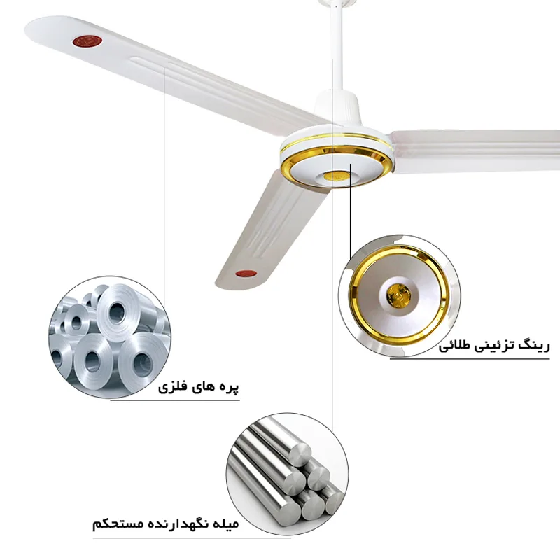 پنکه سقفی لونا مدل 116