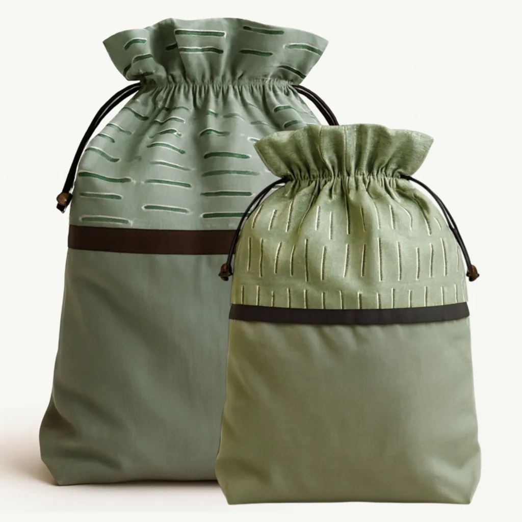 کیسه نان و سبزی الیزاسوینگ مدل TWo-bag مجموعه دو عددی