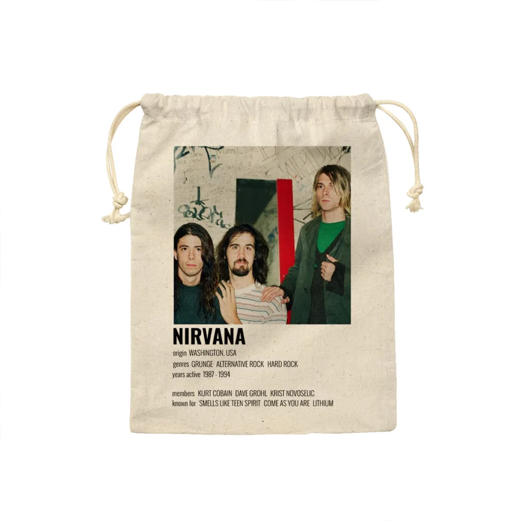 کیسه نان و سبزی ترمه طراحان ایده مدل بند نیروانا، Nirvana کد strm0955 – S