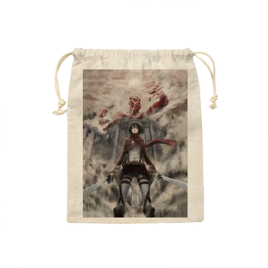 کیسه نان و سبزی ترمه طراحان ایده طرح اَتک آن تایتان Attack on Titan کد strm0372 – S