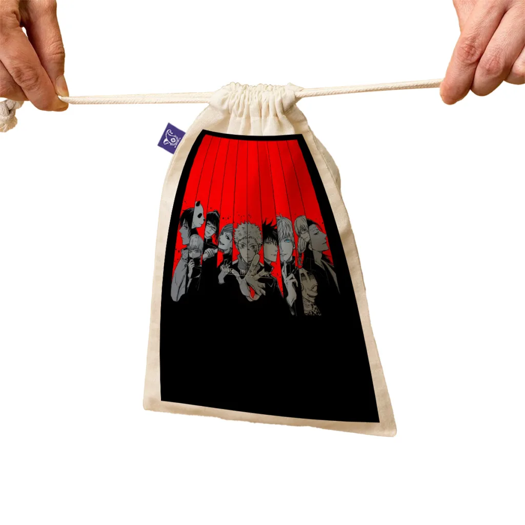 کیسه نان و سبزی ترمه طراحان ایده طرح جوجوتسو کایسن Jujutsu Kaisen کد strm0418 - S