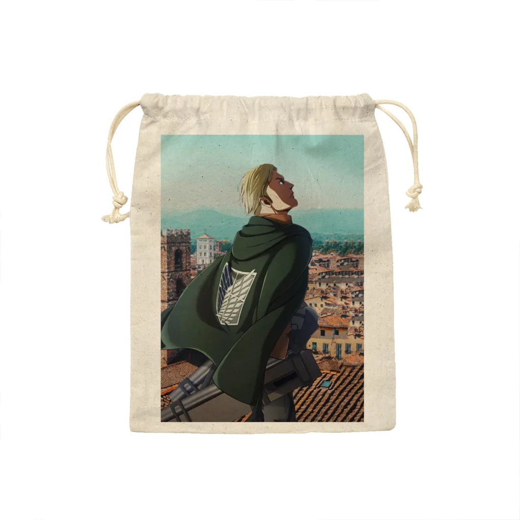 کیسه نان و سبزی ترمه طراحان ایده طرح اَتک آن تایتان Attack on Titan کد strm0375 – S