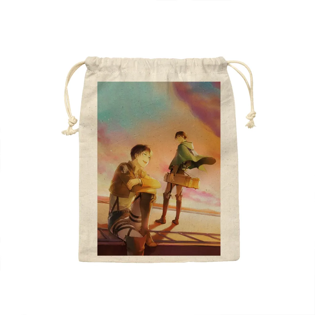 کیسه نان و سبزی ترمه طراحان ایده طرح اَتک آن تایتان Attack on Titan کد strm0364 – S