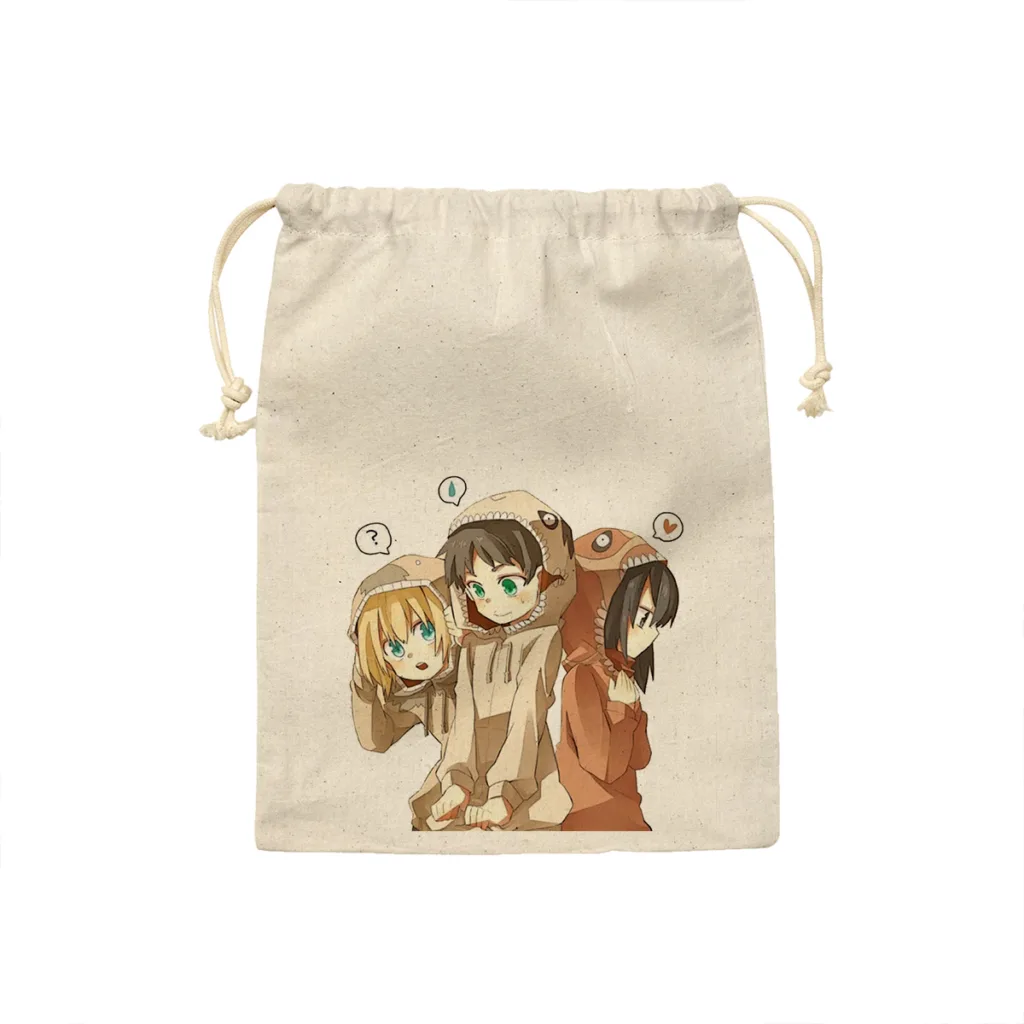 کیسه نان و سبزی ترمه طراحان ایده طرح اَتک آن تایتان Attack on Titan کد strm0368 – S