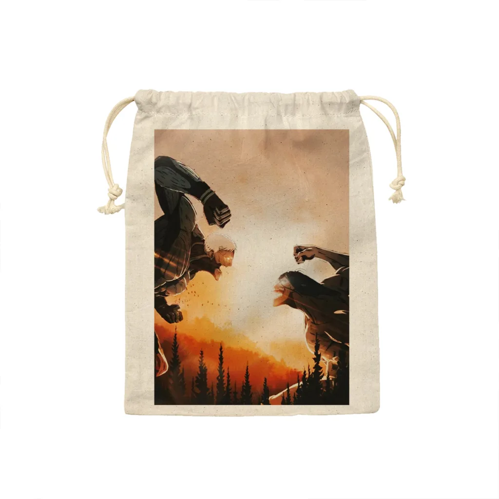 کیسه نان و سبزی ترمه طراحان ایده طرح اَتک آن تایتان Attack on Titan کد strm0361 – S
