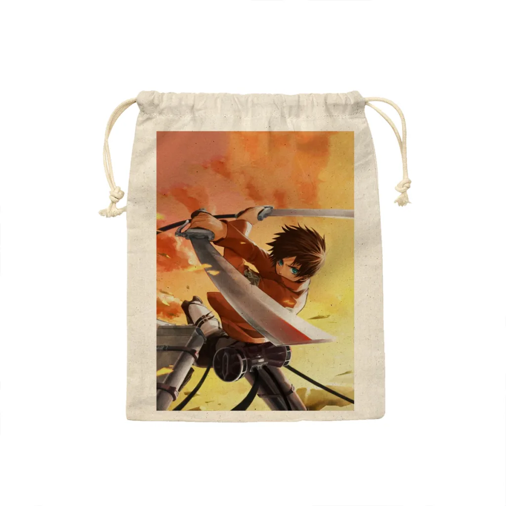 کیسه نان و سبزی ترمه طراحان ایده طرح اَتک آن تایتان Attack on Titan کد strm0362 – S