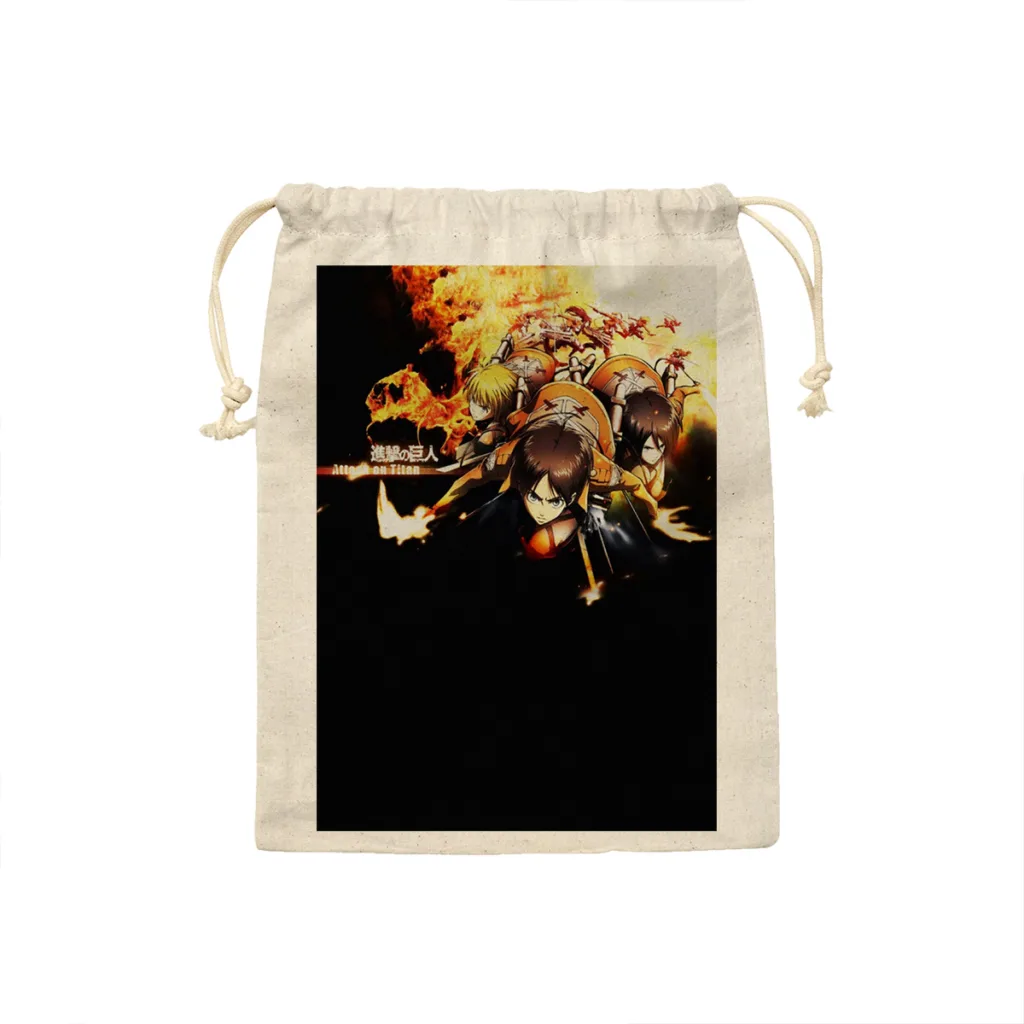 کیسه نان و سبزی ترمه طراحان ایده طرح اَتک آن تایتان Attack on Titan کد strm0366 – S