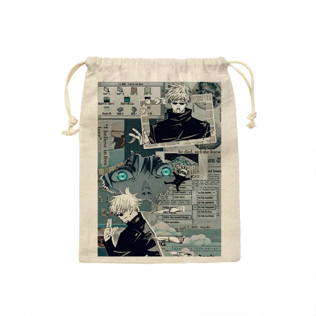 کیسه نان و سبزی ترمه طراحان ایده طرح جوجوتسو کایسن Jujutsu Kaisen کد strm0428 – S