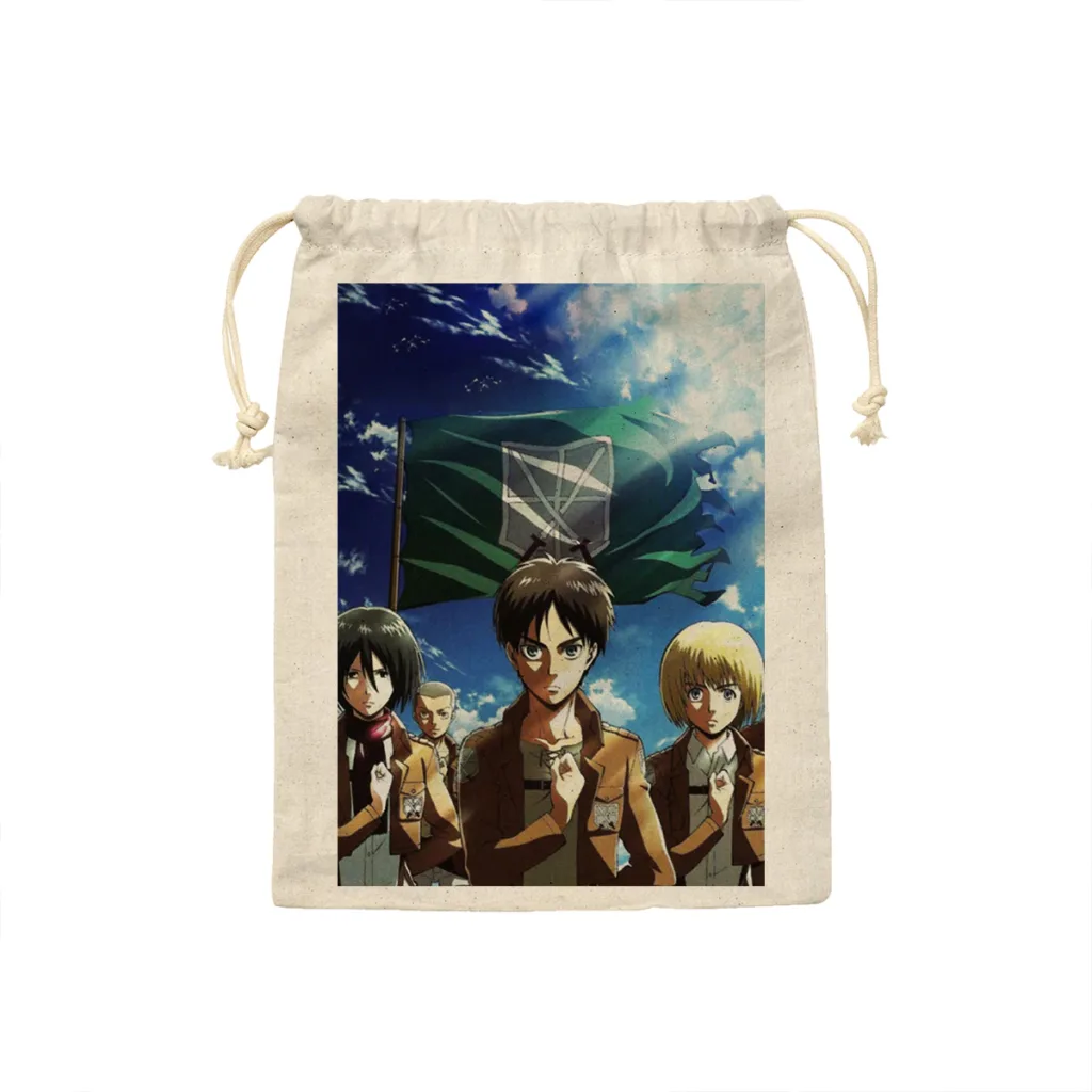 کیسه نان و سبزی ترمه طراحان ایده طرح اَتک آن تایتان Attack on Titan کد strm0374 – S