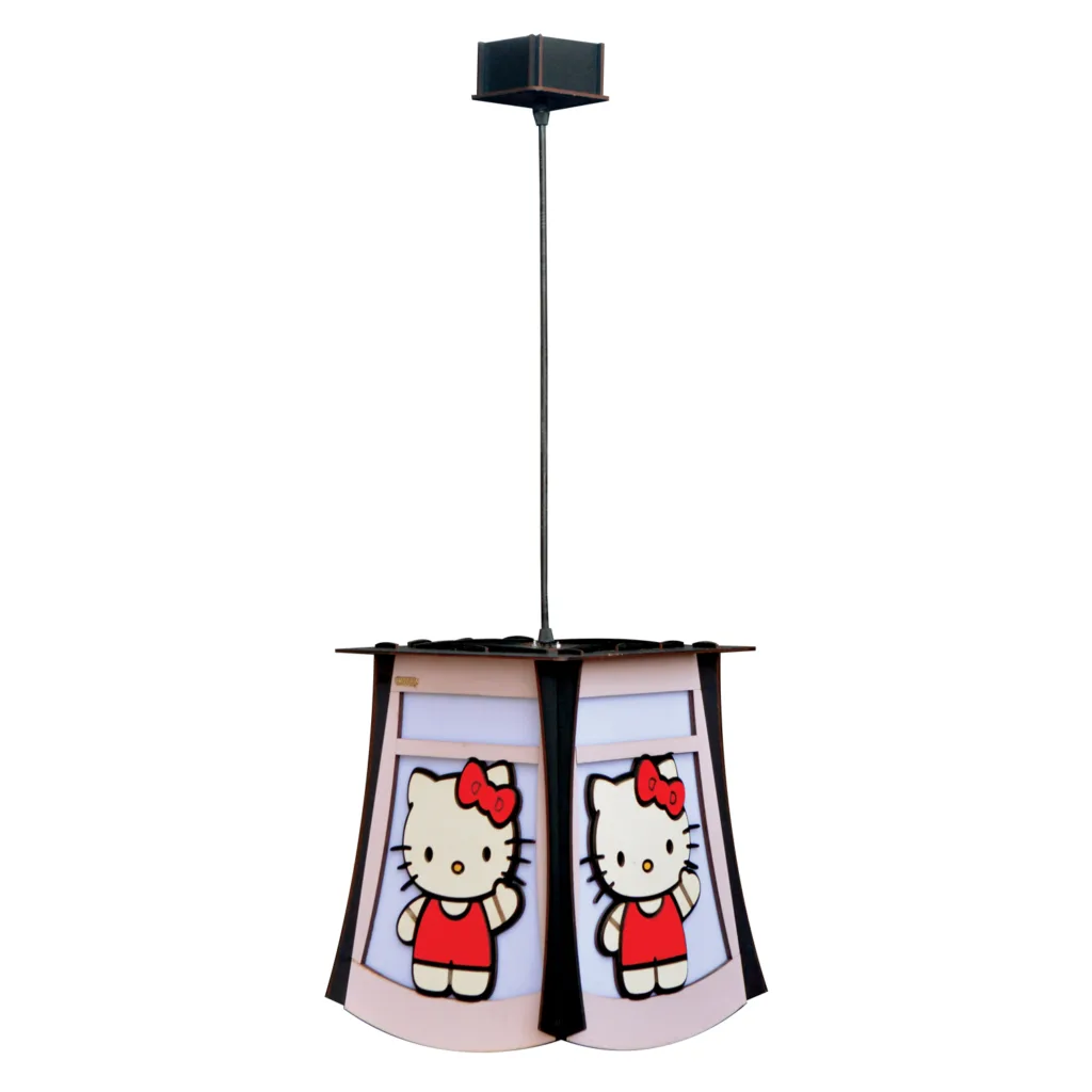 لوستر کودک چوبین کد 5010