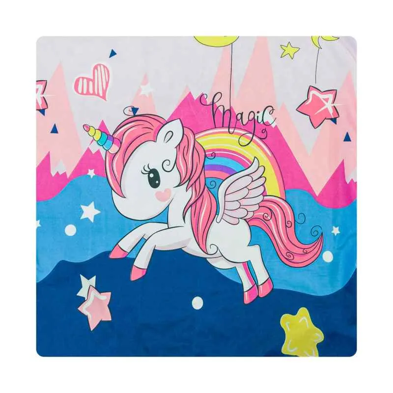 روکش لحاف مایکروفایبر آدنو مدل Pony کد MC02 یک نفره سایز 220×160 سانتی‌متر