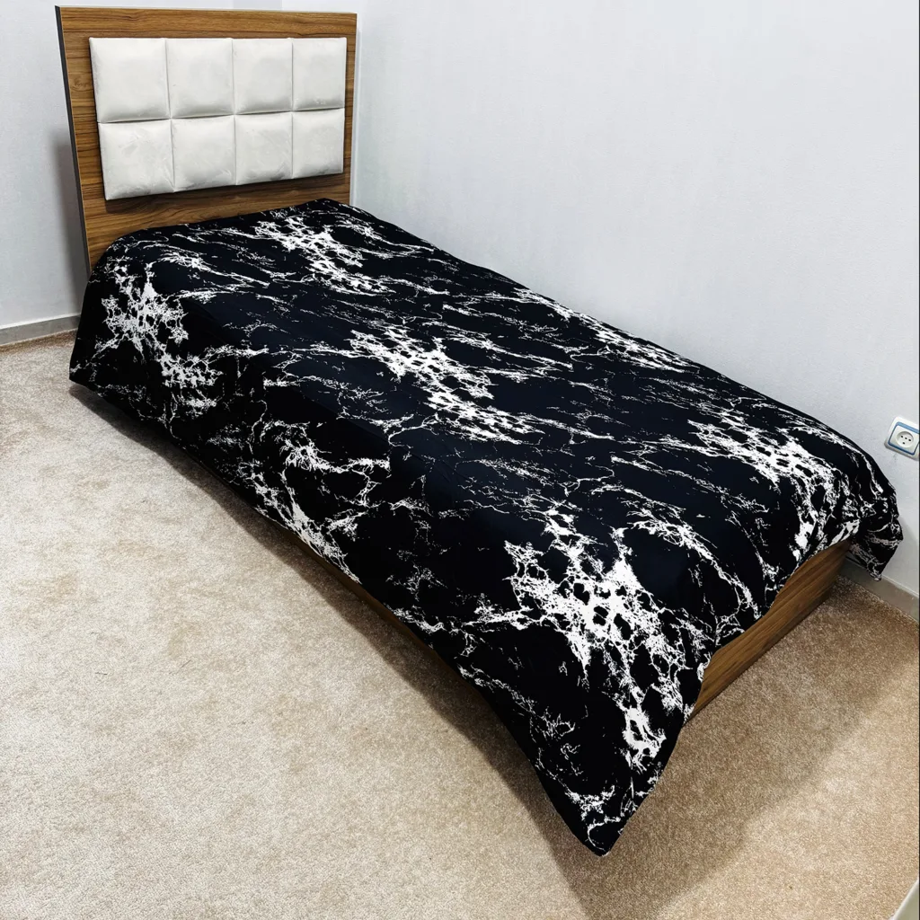 کاور لحاف ناتوسا مدل ابر و بادی یک نفره سایز 160×220 سانتی متر