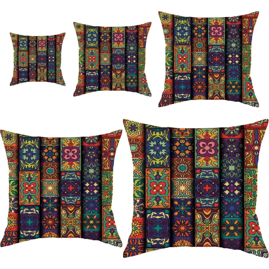 کوسن رنس کد S5-10075 مجموعه 5 عددی کوچک تا بزرگ