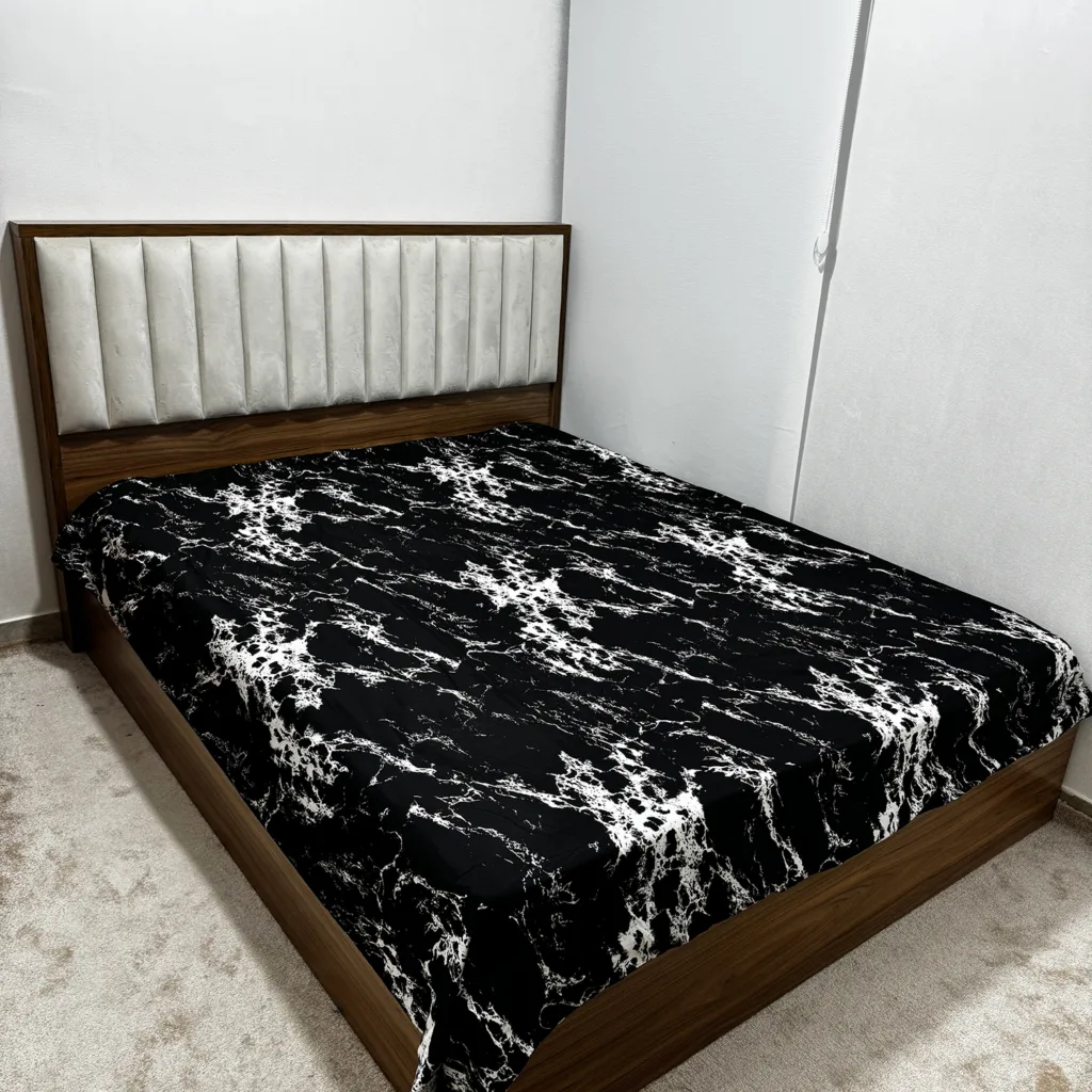 کاور لحاف ناتوسا مدل ابر و بادی دو نفره سایز 200×220 سانتی متر