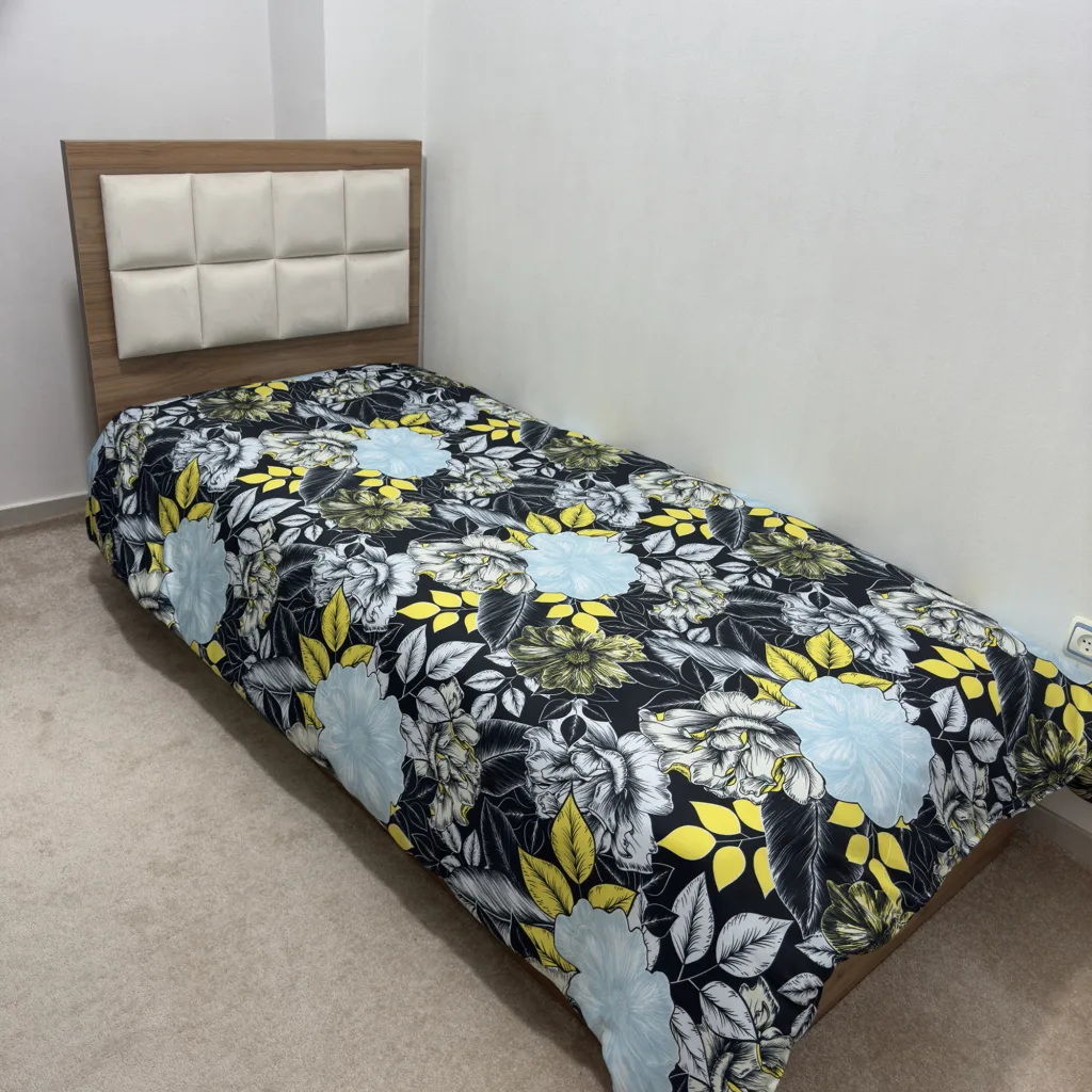 روکش لحاف مایکروفایبر ناتوسا مدل گلسار یک نفره سایز 220×160 سانتی‌متر