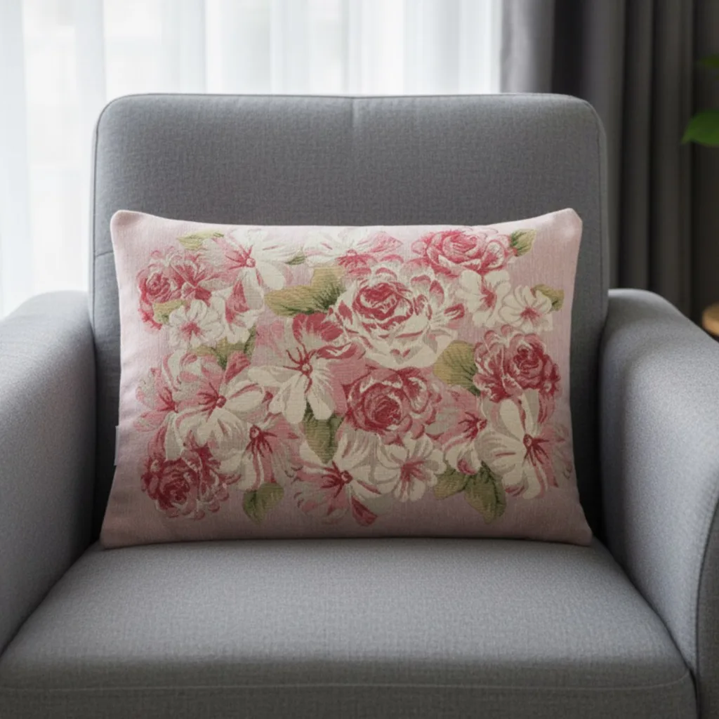 کاور کوسن انگلیش هوم مدل Dreamy Roses سایز 35×50 سانتی متر