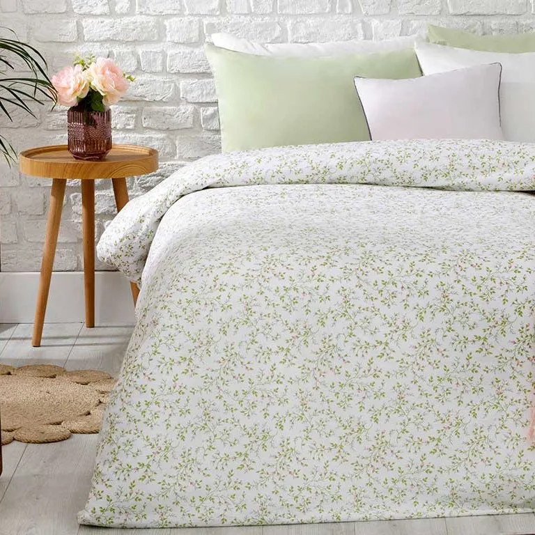 روکش لحاف پنبه انگلیش هوم مدل Rosebella دو نفره سایز 220×200 سانتی‌متر