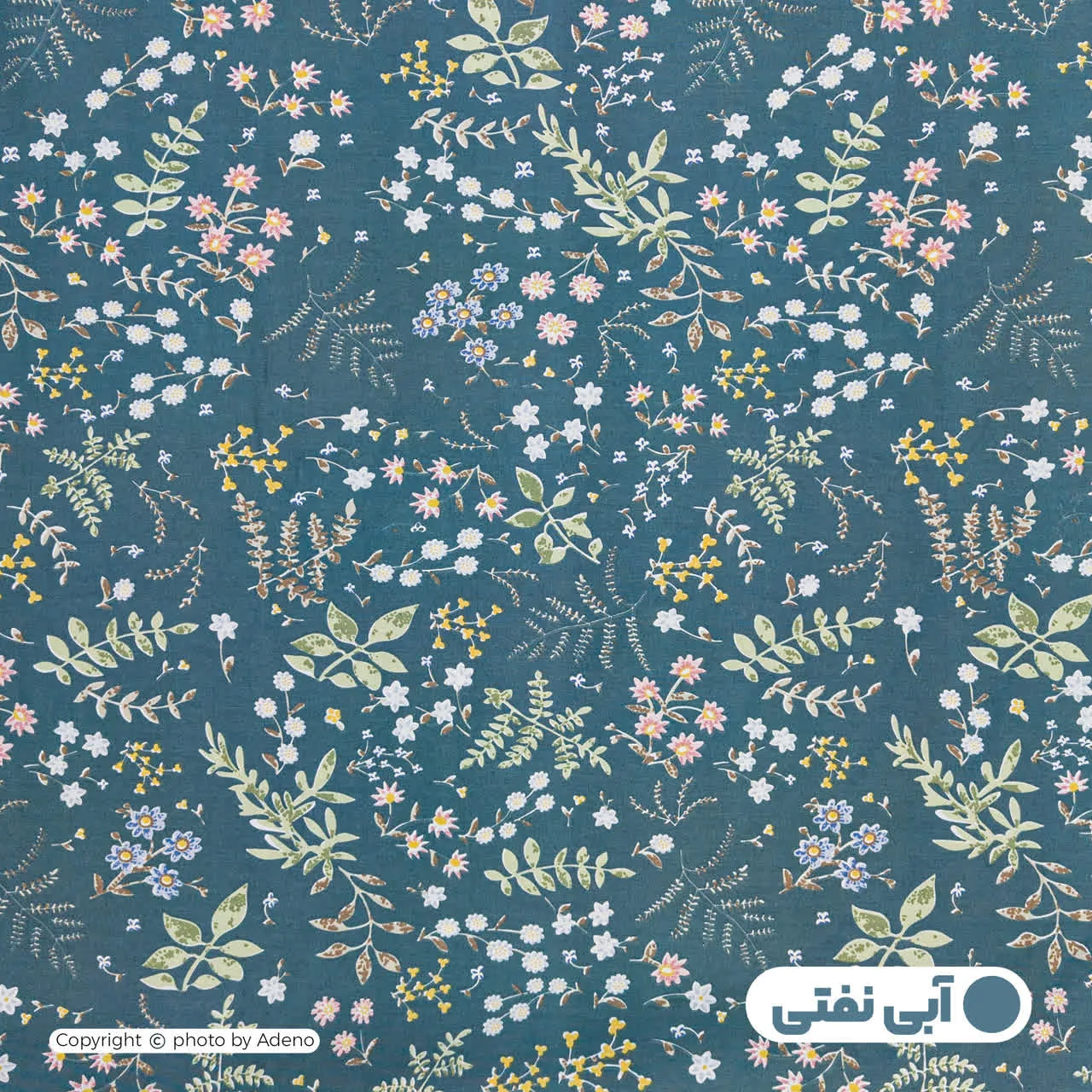 روکش لحاف پنبه آدنو مدل گلدون کد IR225 یک نفره سایز 160x220 سانتیمتر